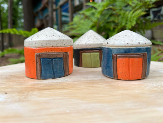 Small Ceramic Yurts